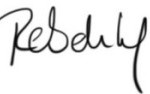 Rebekka-Unterschrift