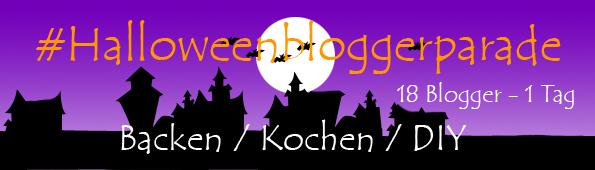 Banner Halloween Blogger Parade Runde Backen Kochen Food DIY