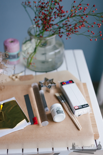 Adventsschmuck und Geschenkhänger aus FIMO | DIY Idee zu Weihnachten 
