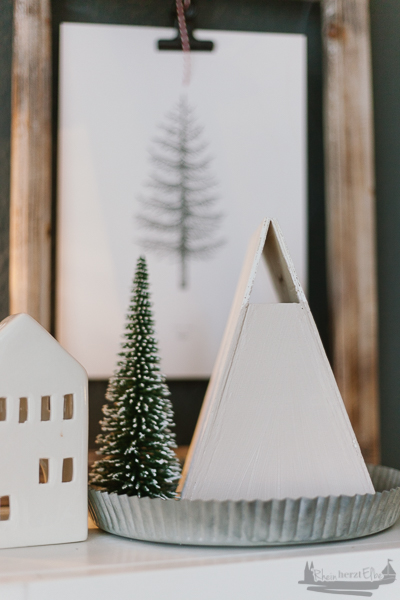 Create yourself a merry little christmas | DIY Idee Räucherhäuschen aus Holz